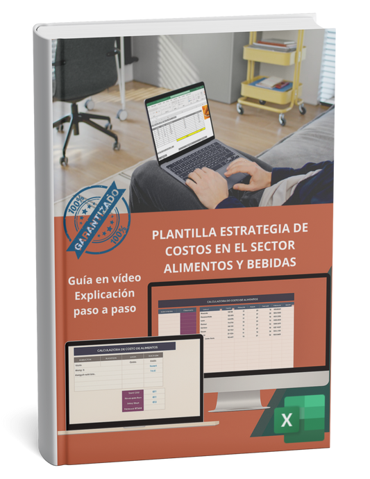 PLANTILLA ESTRATEGIA DE COSTOS EN EL SECTOR ALIMENTOS Y BEBIDAS + EXPLICACIÓN EN VÍDEO